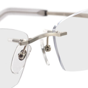14金ホワイトゴールドメガネ NX1552