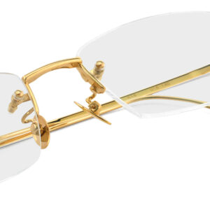 18金イエローゴールドメガネ OX79