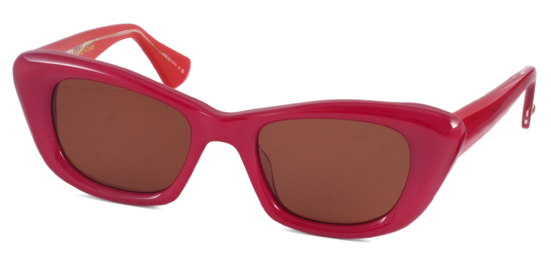 Garrett Leight SIERRA col.AMR Amulet Red/Oak
