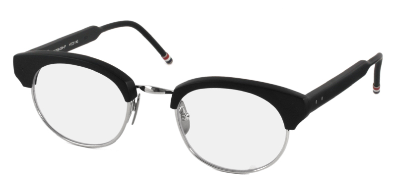 Thom Browne UEO702A col.004 Matt Black/Silver