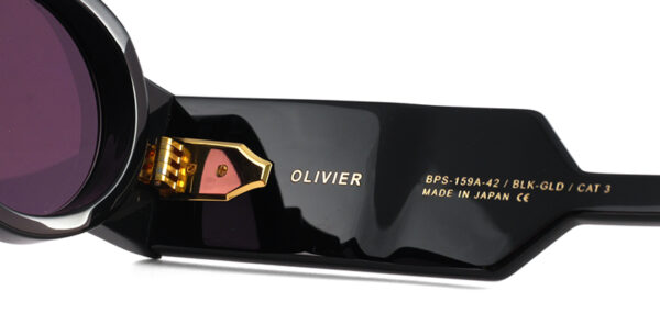 BALMAIN OLIVIER BPS159 col.A BLK-GLD