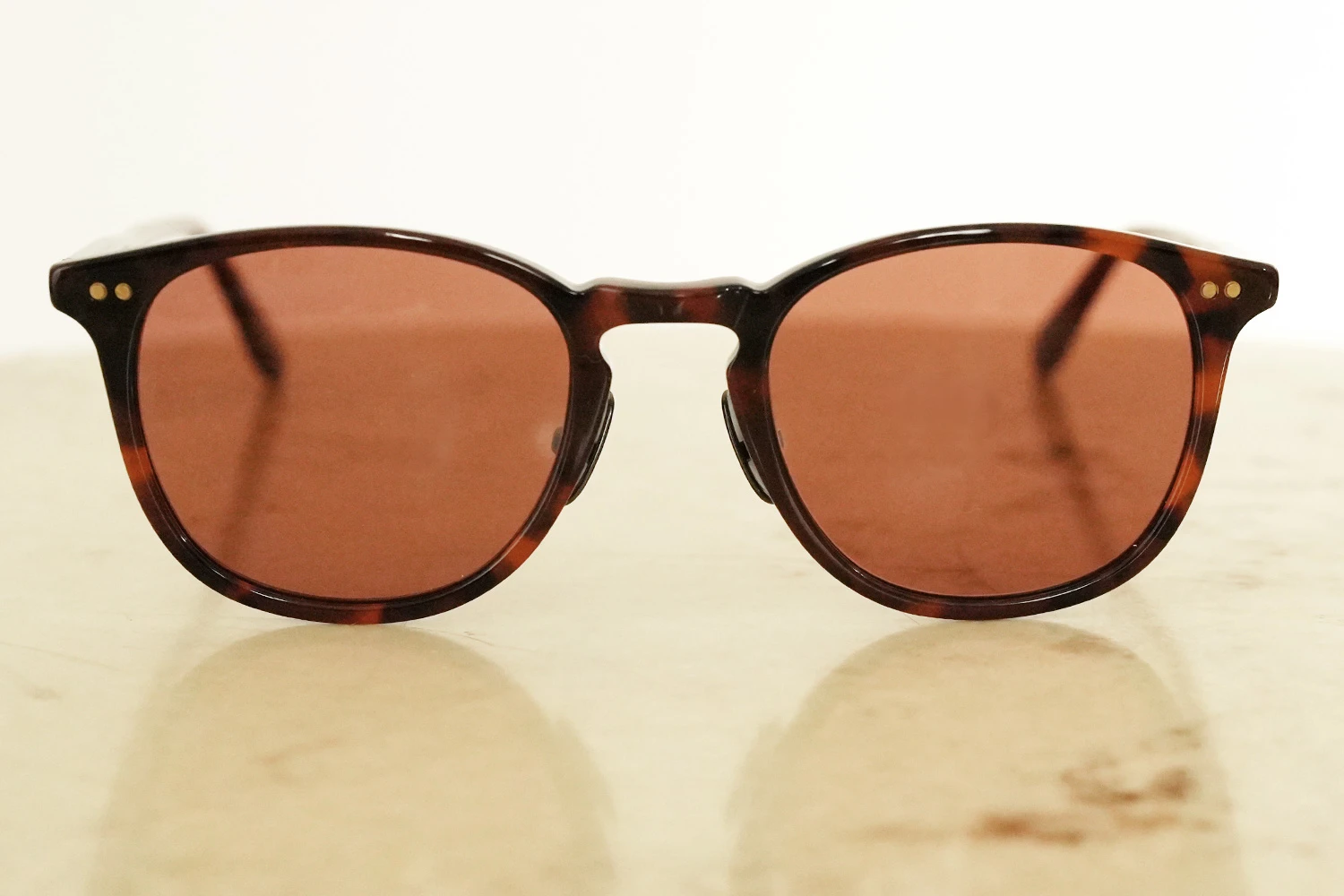 Garrett Leight Kinny J Sun col.Sienna Tortoise Laminate/Pure Rosewood