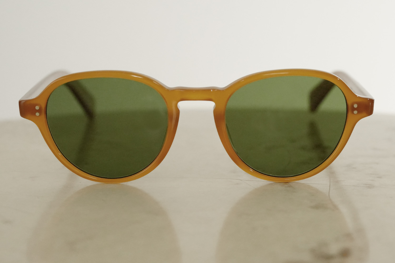 Garrett Leight Casillas Sun col.Summer Sun/Semi-Flat Pure Green