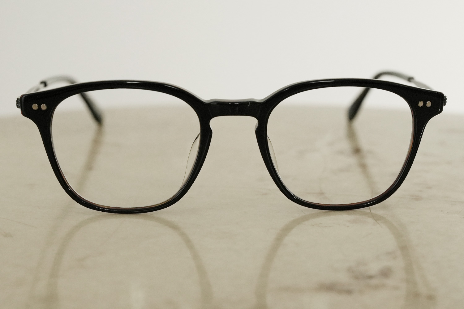 Garrett Leight Clark J col.Ebony Tortoise-Gunmetal