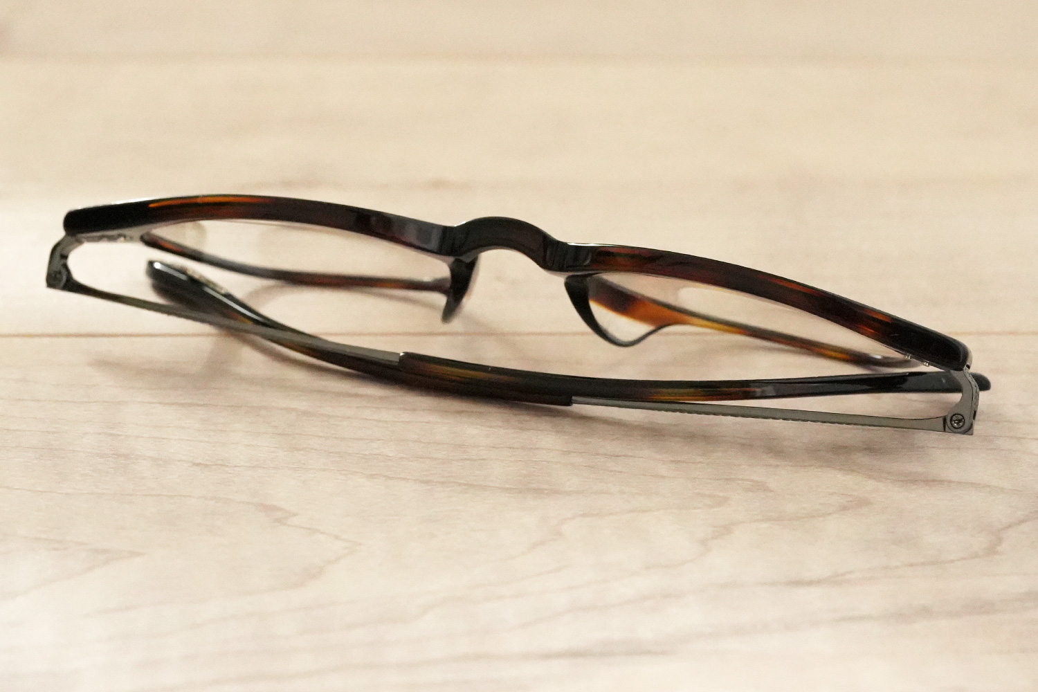 Garrett Leight Clark J col.Ebony Tortoise-Gunmetal