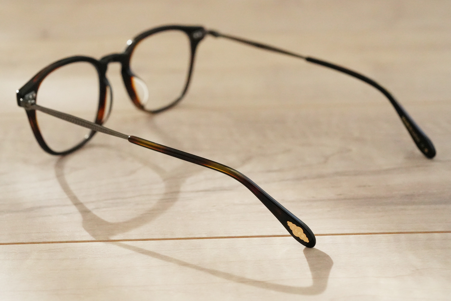 Garrett Leight Clark J col.Ebony Tortoise-Gunmetal