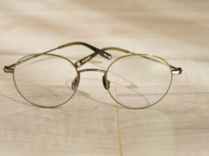 Garrett Leight Cloy II col.Antique Gold-Olive-Douglas Fir