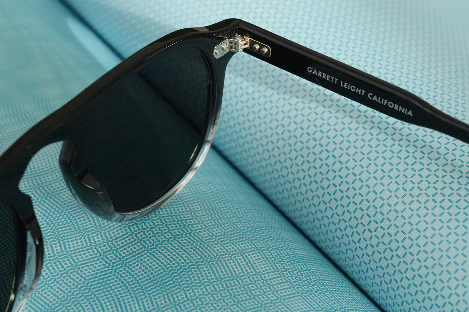 Garrett Leight Harding col.Grey Quartz/Semi-Flat Pure G15