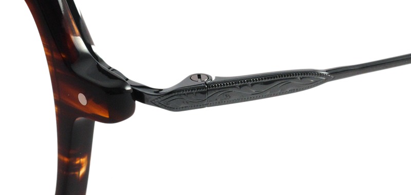 YELLOWS PLUS HAROLD col.453BK delicated demi/black