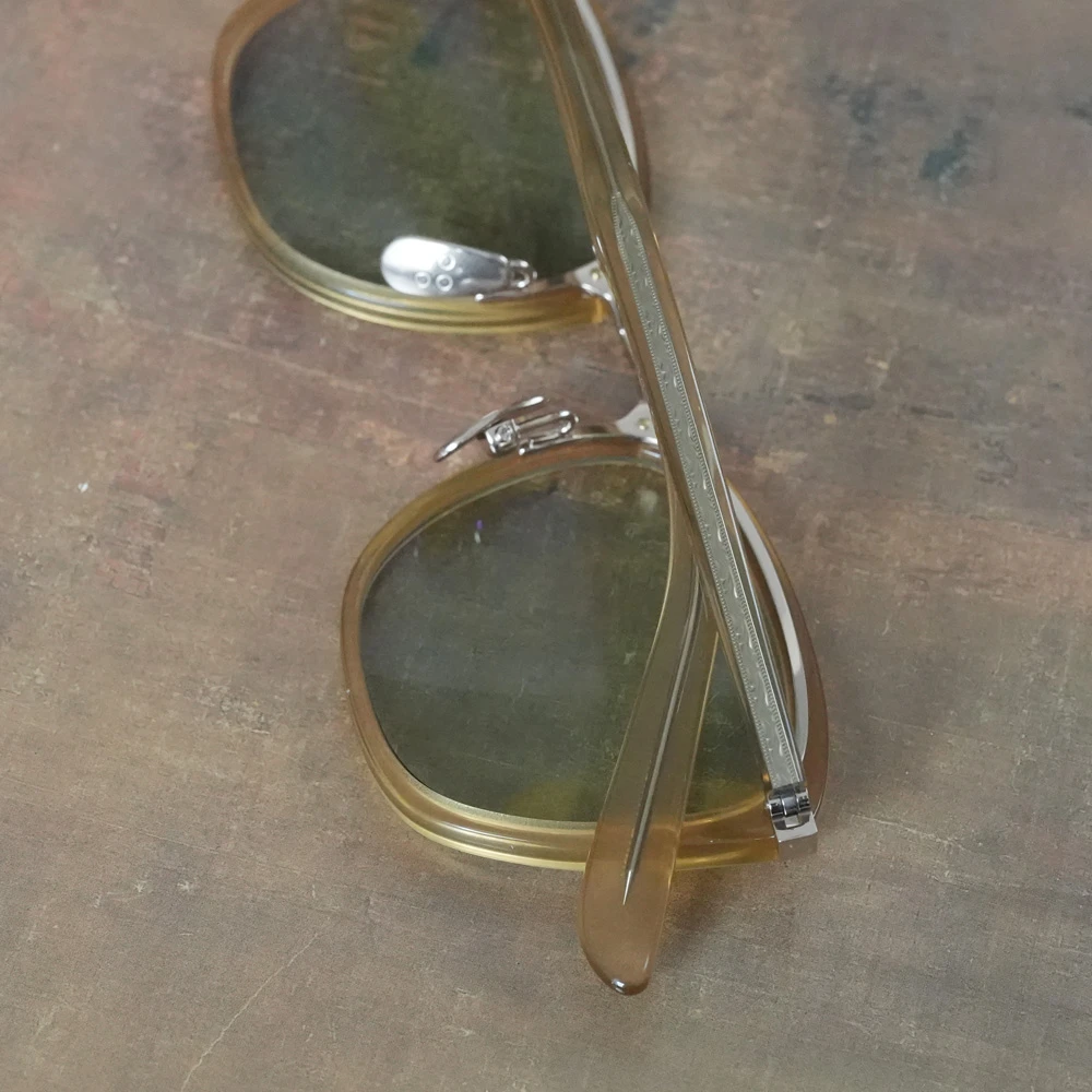 YELLOWS PLUS JASTIN col.445 vintage clear