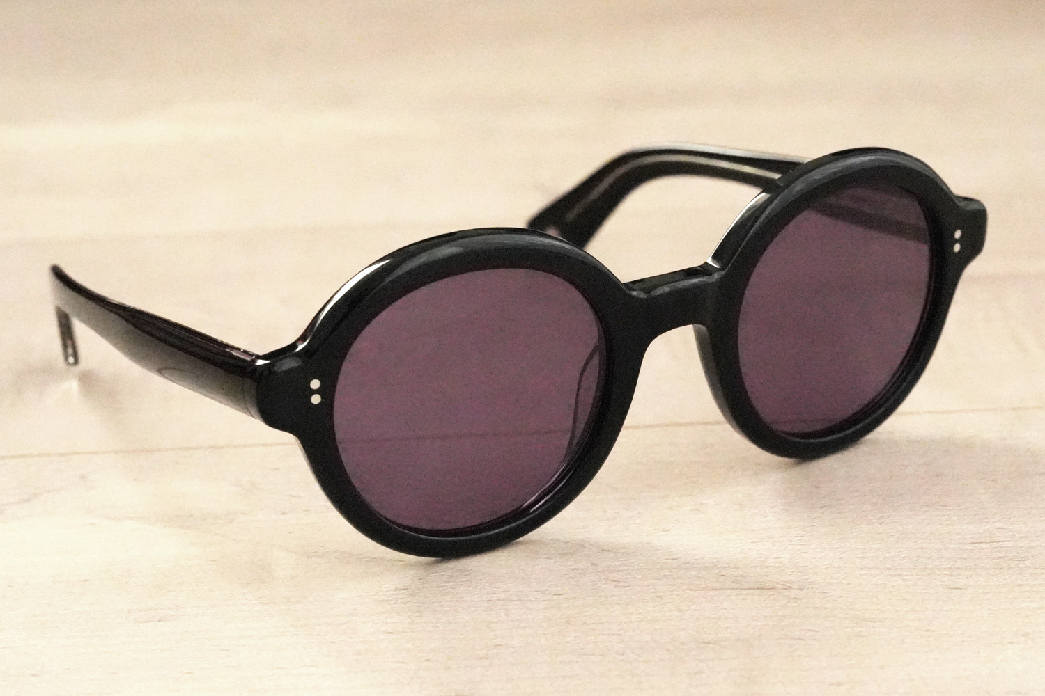 Garrett Leight JULIEN SUN col.Black/Semi-Flat Blackberry