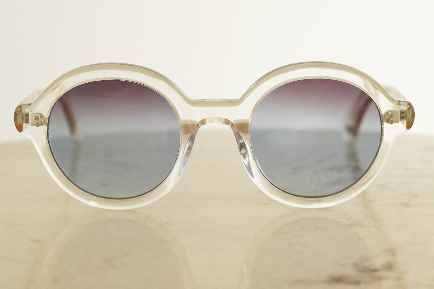 Garrett Leight JULIEN SUN col.Ice/Semi-Flat Sapphire Gradient