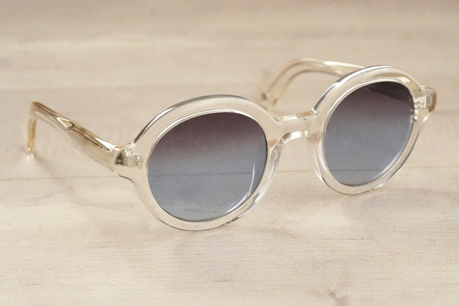 Garrett Leight JULIEN SUN col.Ice/Semi-Flat Sapphire Gradient