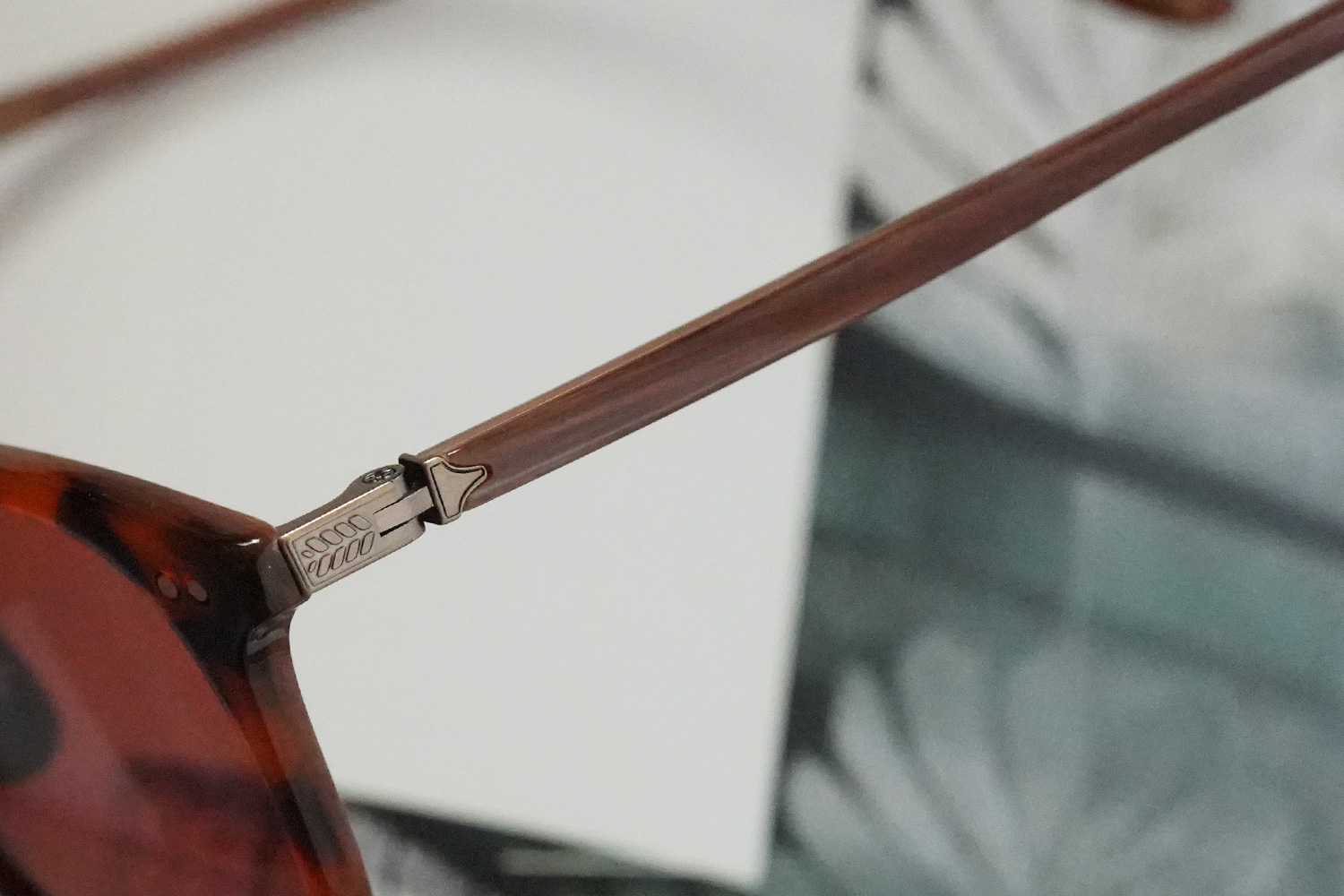 Garrett Leight Kinny J Sun col.Sienna Tortoise Laminate/Pure Rosewood