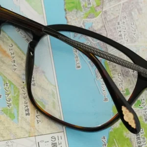 Garrett Leight Clark J col.Ebony Tortoise-Gunmetal