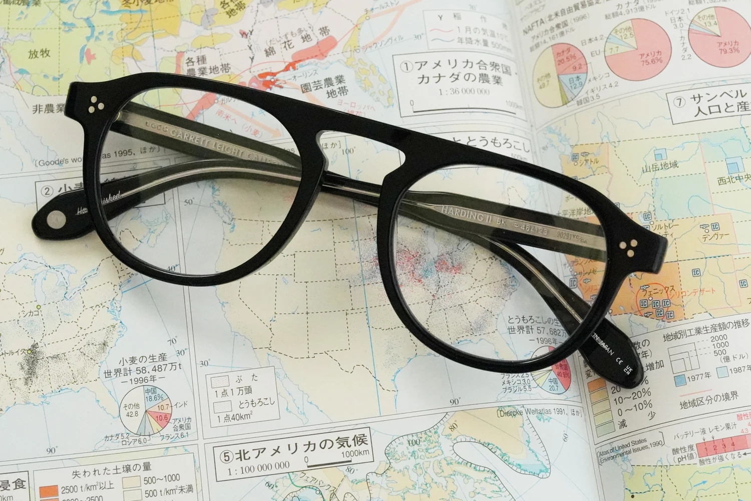 Garrett Leight Harding II col.Black