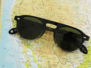 Garrett Leight Harding col.Grey Quartz/Semi-Flat Pure G15