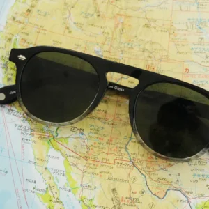 Garrett Leight Harding col.Grey Quartz/Semi-Flat Pure G15