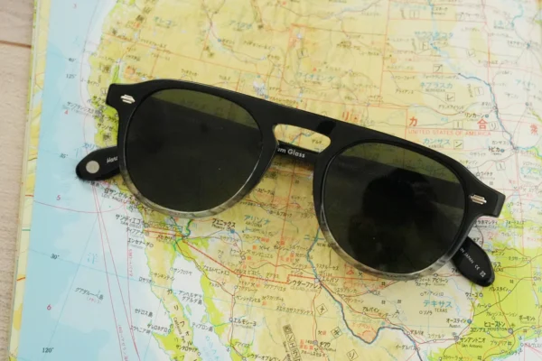 Garrett Leight Harding col.Grey Quartz/Semi-Flat Pure G15